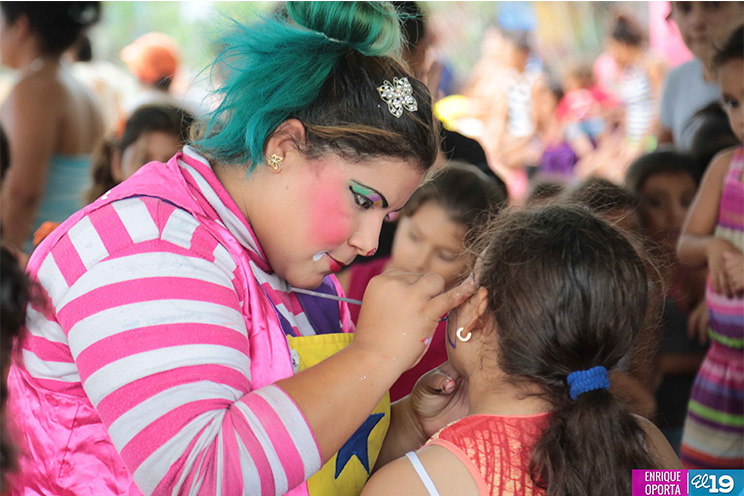 Comuna capitalina lleva bienestar y alegría a familias del barrio Santa Ana Norte