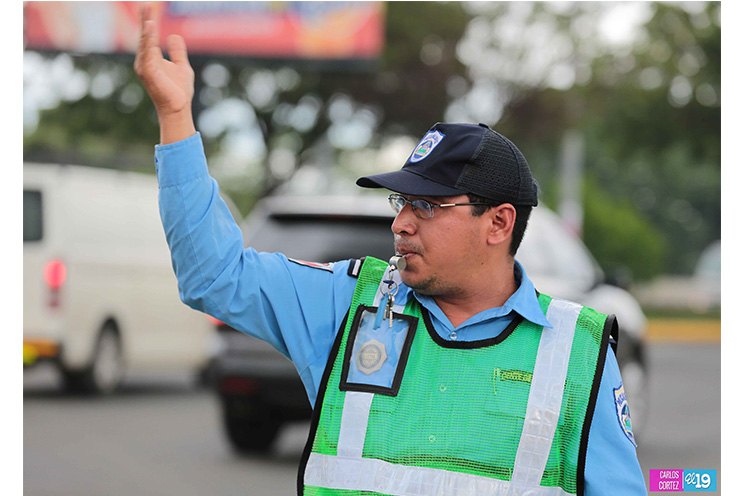 Conductores satisfechos con el plan de tránsito “Managua Mejor”