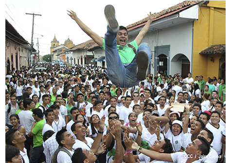 Realizan marcha en León en saludo al Día Mundial del Medio Ambiente