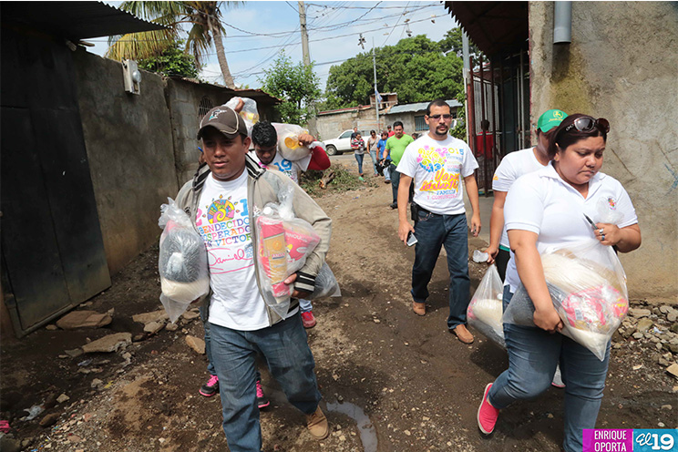 Gobierno mantiene apoyo solidario a familias afectadas por lluvias