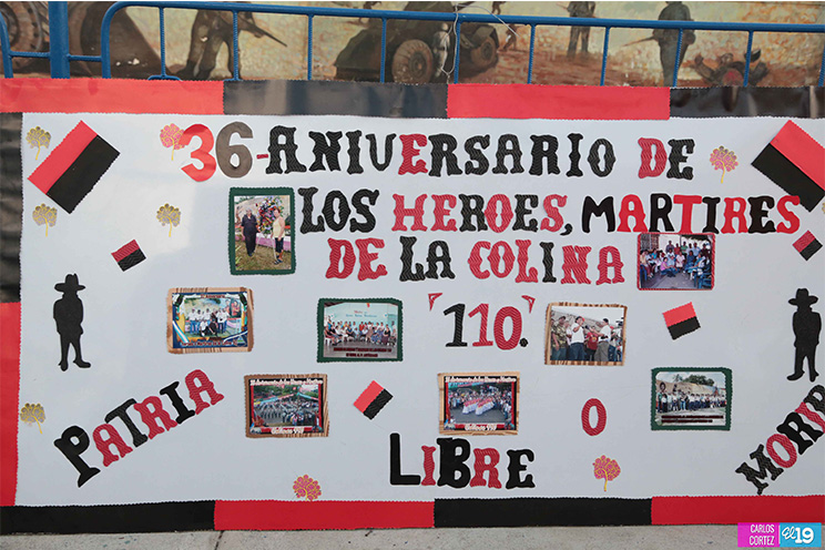 Colina 110 conmemora a sus Héroes y Mártires