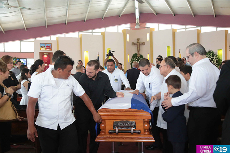 Dan último adiós al magistrado José Marenco Cardenal  