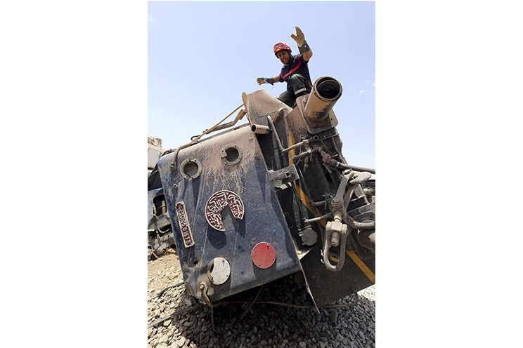 Accidente de tren en Túnez deja 17 muertos