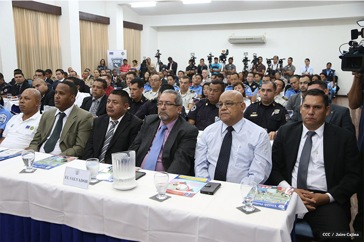 Policías de la región se reúnen en Nicaragua para crear modelo de inteligencia policial