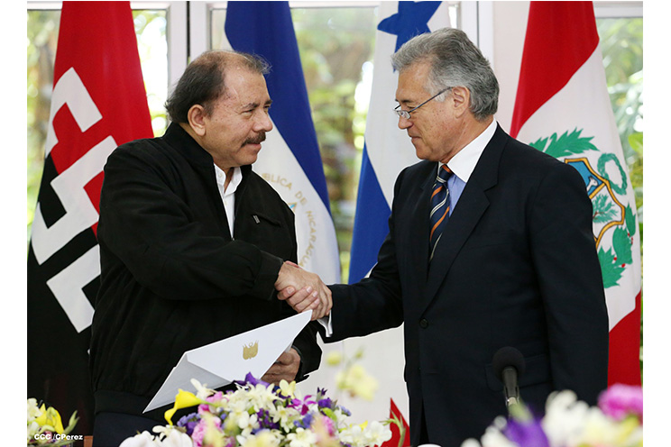 Nicaragua se prepara para un acuerdo comercial con Perú
