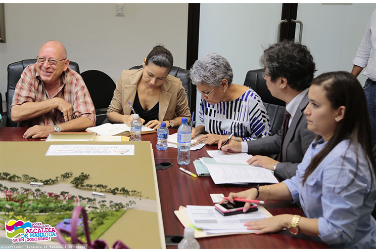 Autoridades se reúnen para trabajar plan de ordenamiento territorial de Managua