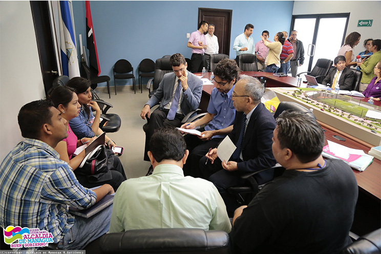 Autoridades se reúnen para trabajar plan de ordenamiento territorial de Managua