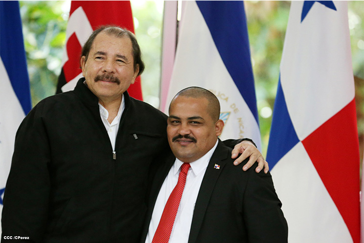 Presidente Daniel recibe cartas credenciales de embajadores de Ecuador, Honduras, Panamá y Perú