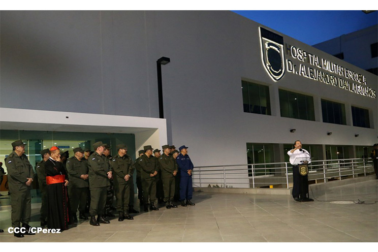Presidente Daniel inaugura nuevo Hospital Militar “Dr. Alejandro Dávila Bolaños”