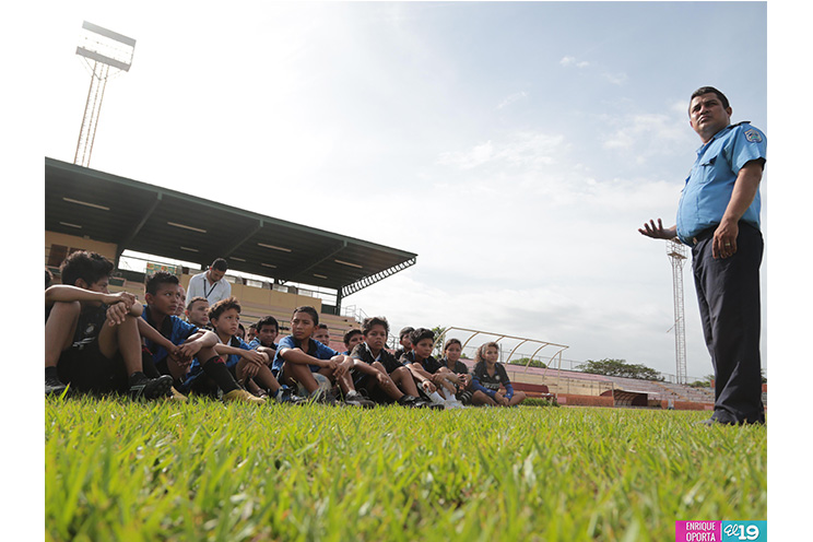 Policía Nacional fortalece a través del deporte valores de niños en situación de vulnerabilidad