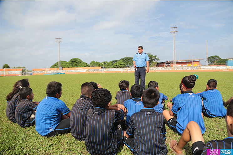 Policía Nacional fortalece a través del deporte valores de niños en situación de vulnerabilidad