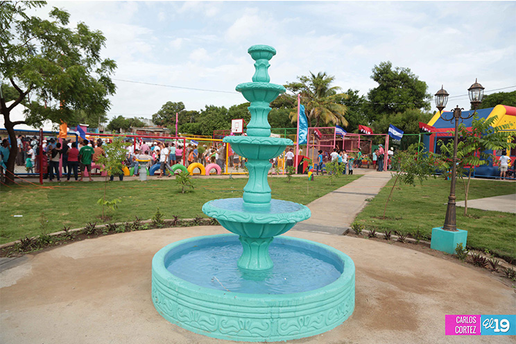 Minsa inaugura parque en el barrio Georgino Andrade