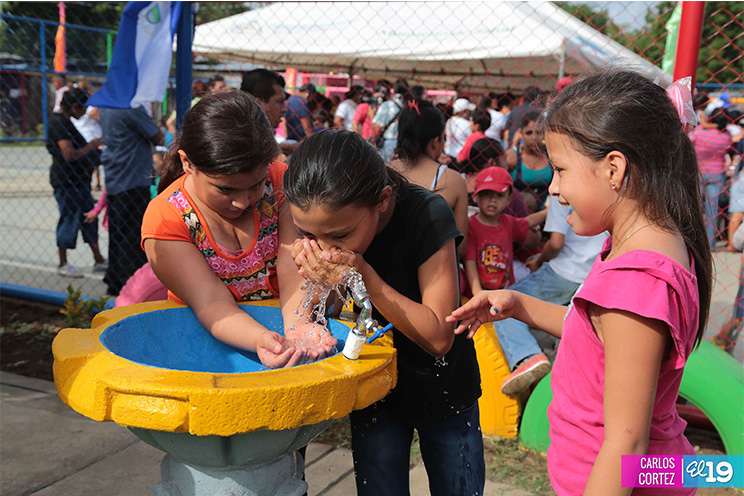 Minsa inaugura parque en el barrio Georgino Andrade