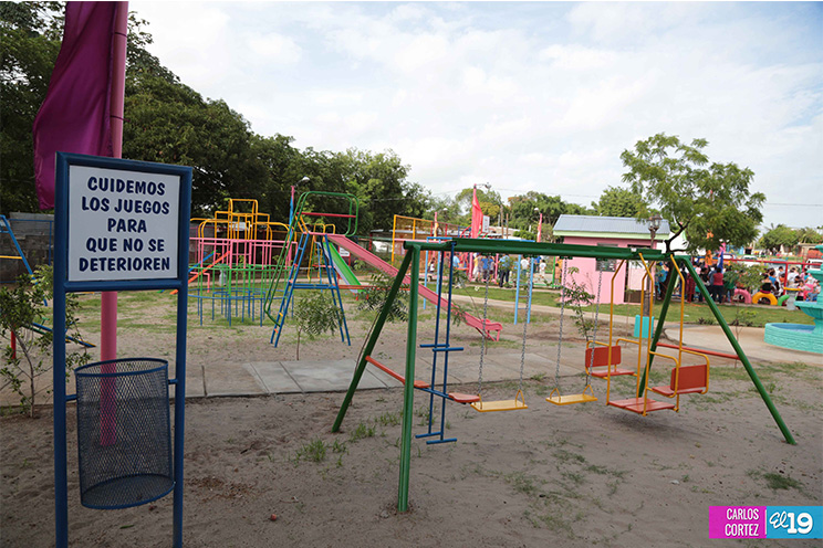 Minsa inaugura parque en el barrio Georgino Andrade