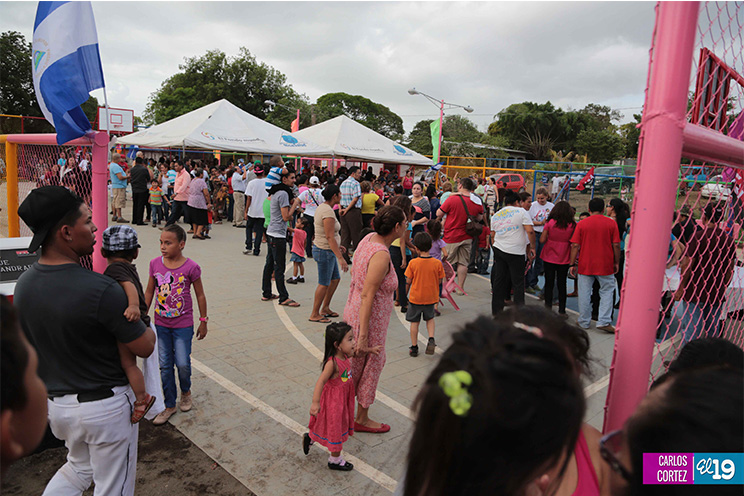 Minsa inaugura parque en el barrio Georgino Andrade