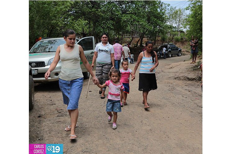 Inauguran camino en la comunidad rural San Cristobal en San Rafael del Sur