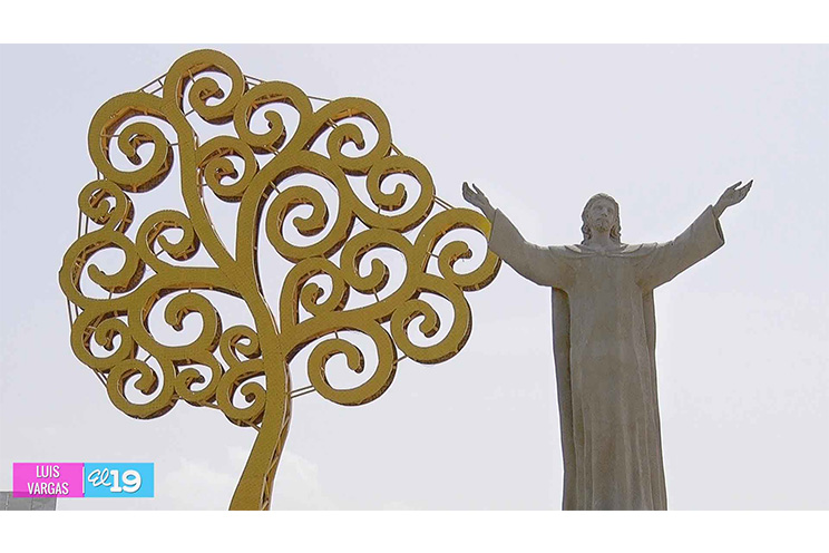 Alcaldía de Managua remoza rotondas de Cristo Rey y La Virgen  