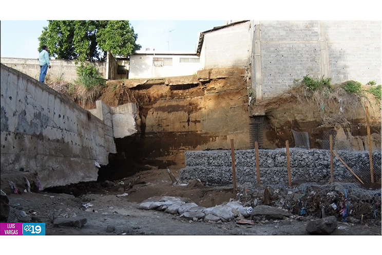 Recorren puntos en Managua donde se desarrollarán obras de mitigación ante lluvias