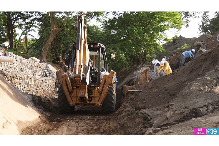 Recorren puntos en Managua donde se desarrollarán obras de mitigación ante lluvias