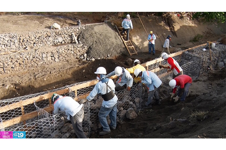 Recorren puntos en Managua donde se desarrollarán obras de mitigación ante lluvias