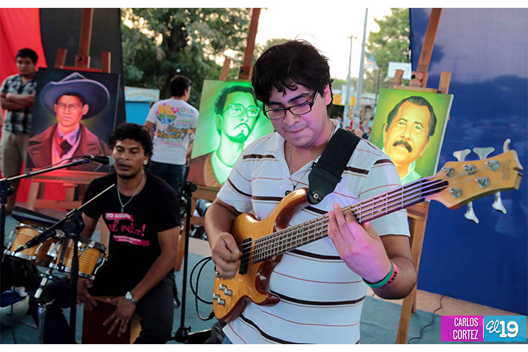 Juventud celebra vibrante concierto de música testimonial en homenaje a Carlos Fonseca 