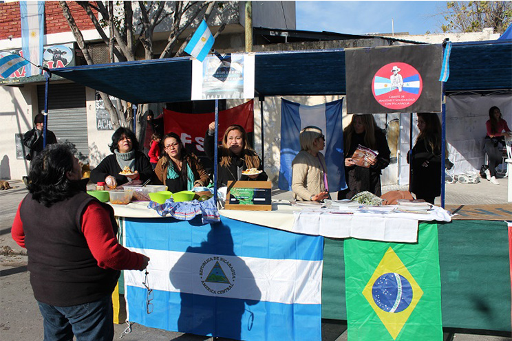 Nicaragua en Feria de las Colectividades en Argentina