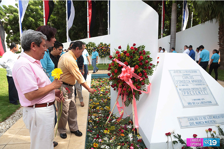 Comprometidos con el legado del Comandante Carlos Fonseca Amador conmemoran su natalicio
