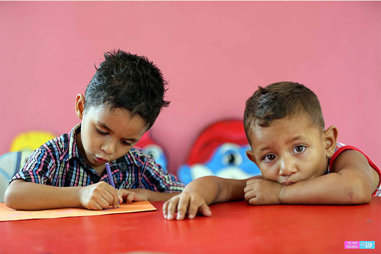 Gobierno restituye derecho a educación temprana a infantes de Masachapa