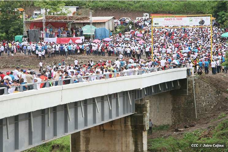 San José de Bocay celebra obras históricas de progreso impulsadas por el Gobierno Sandinista
