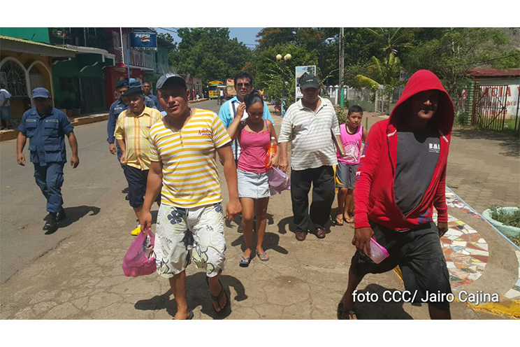 Masachapa desarrolla con éxito ejercicio de Simulacro Nacional ante terremoto