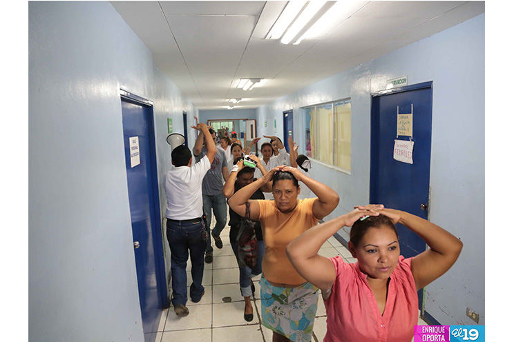 Hospital Antonio Lenin Fonseca activado ante simulacro