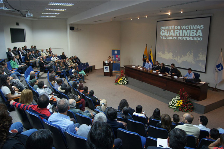 Nicaragua participa en reunión con Comité de Víctimas de la Guarimba desarrollado en Ecuador