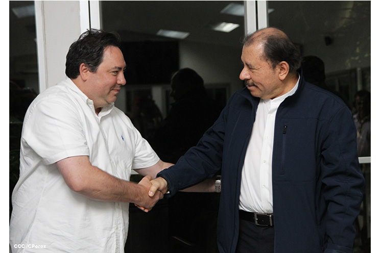 Presidente Daniel se reúne con el máximo dirigente del CMB