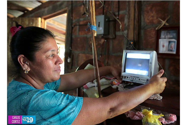 Llegó la electricidad a El Ojochal de Posoltega