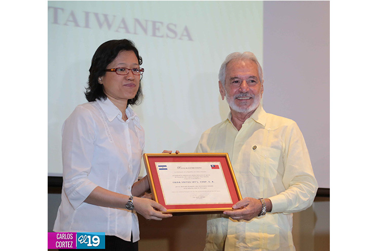 Nicaragua y Taiwán premian a importadores y exportadores en 7mo aniversario del TLC