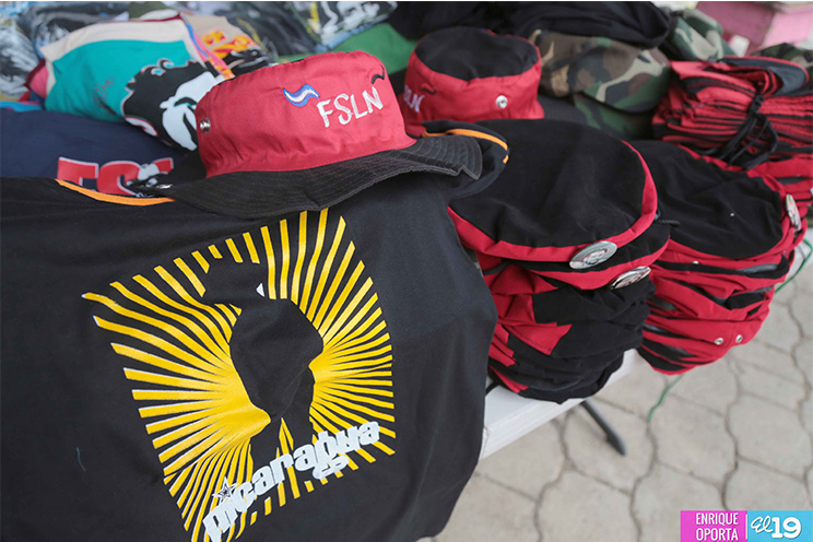 36/19 dispara ventas de artículos que evocan a la Revolución Sandinista