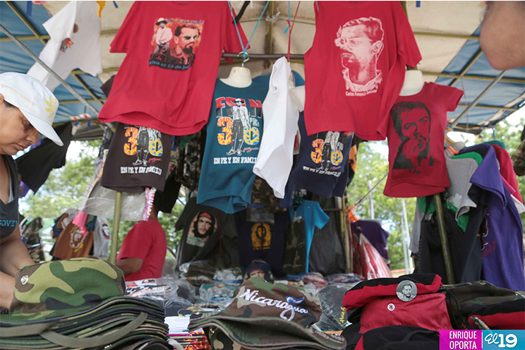 36/19 dispara ventas de artículos que evocan a la Revolución Sandinista