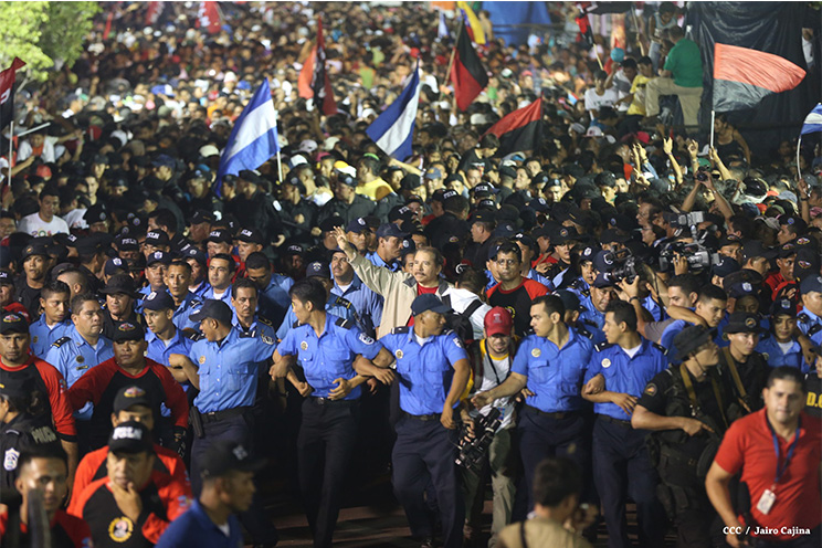 Daniel en Masaya: “Esta ha sido una manifestación de alegría”