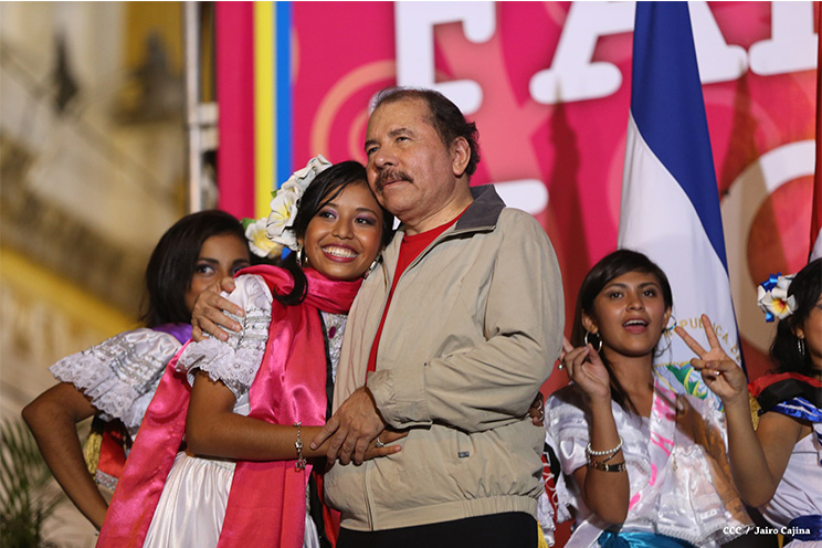 Daniel en Masaya: “Esta ha sido una manifestación de alegría”