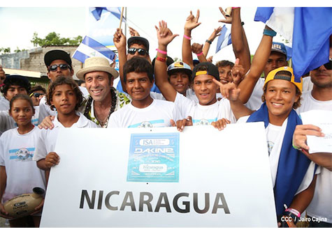 Nicaragua está comenzando a posicionarse dentro del mundo del surf
