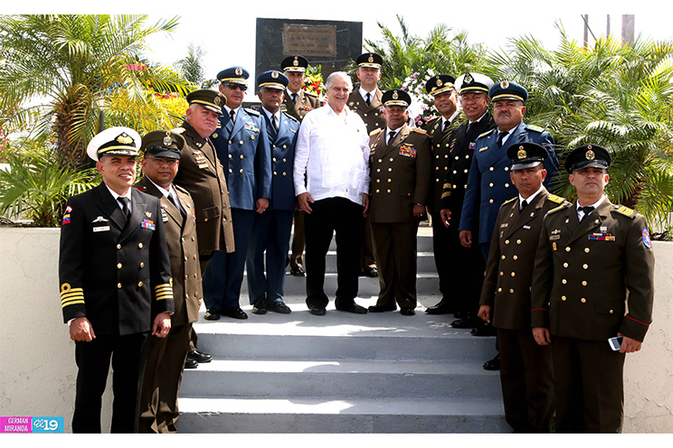 Nicaragua celebra aniversario de la Independencia de Venezuela