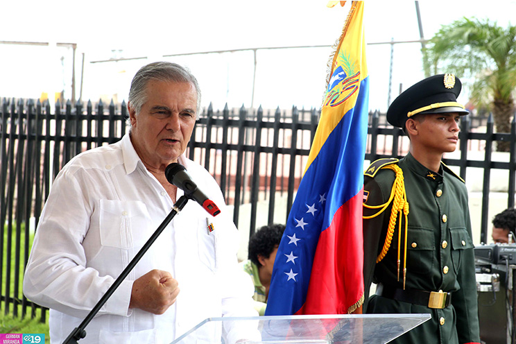 Nicaragua celebra aniversario de la Independencia de Venezuela