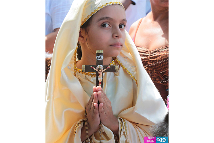 La Sangre de Cristo recorre Managua
