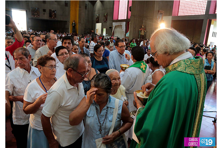 La Sangre de Cristo recorre Managua