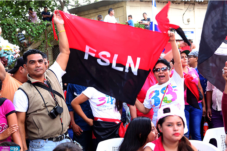 Jinotepe y San Marcos celebran 36 años de liberación
