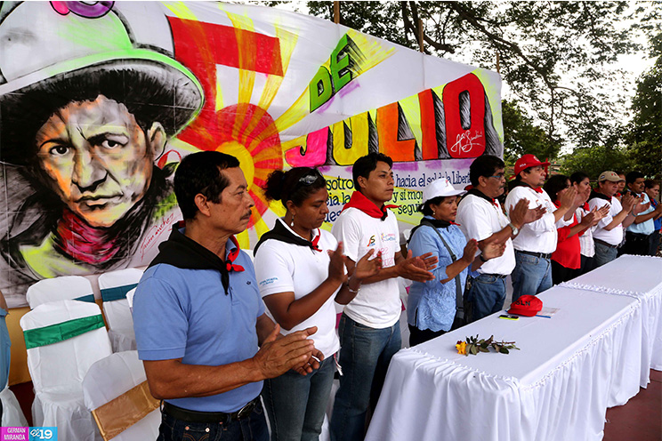 Jinotepe y San Marcos celebran 36 años de liberación