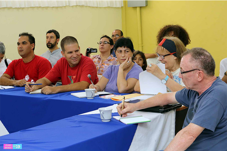 Gobierno Sandinista y brigadistas europeos reactivan solidaridad para fortalecer tareas de la revolución