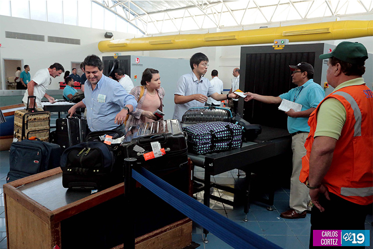 Aeropuerto Internacional Augusto C. Sandino fortalece puntos de inspección y servicios
