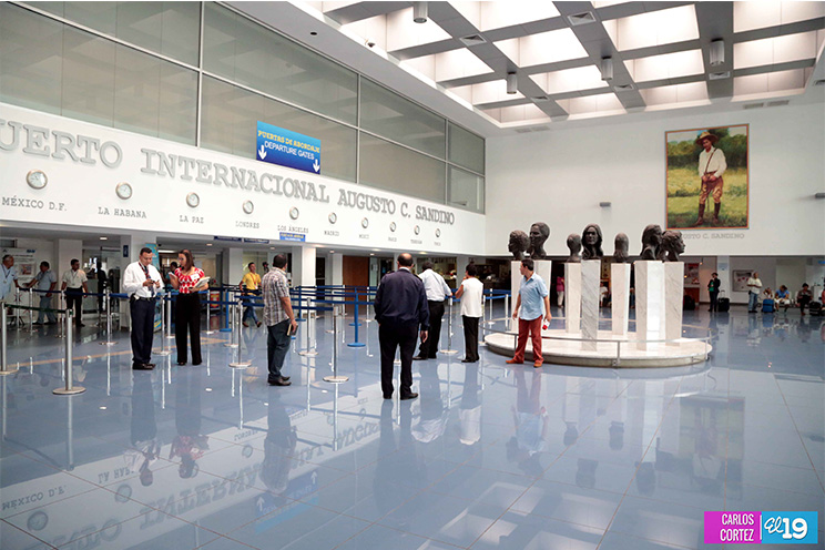 Aeropuerto Internacional Augusto C. Sandino fortalece puntos de inspección y servicios