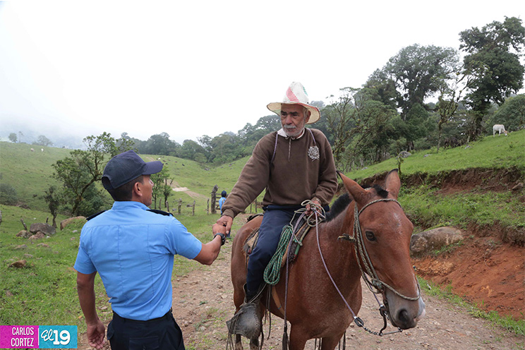 Modelo de presencia policial en el campo garantiza actividades productivas